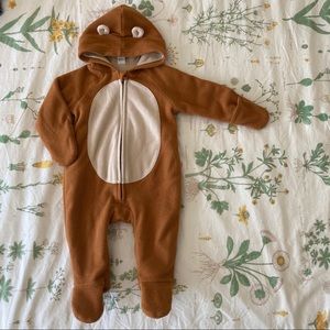 OLD NAVY Micro Performance Fleece One-Piece (Bear)